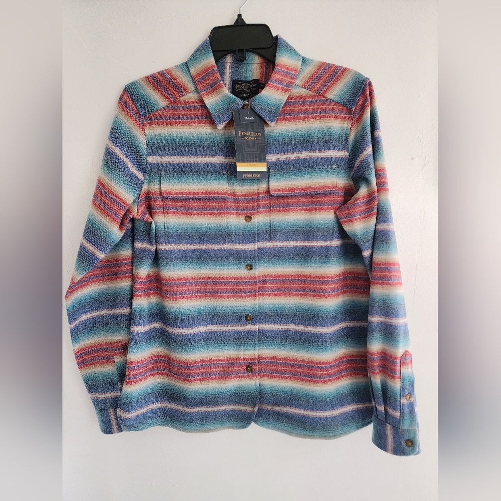 Pendleton Board Striped Shirt